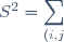 S^2 = \displaystyle \sum_{(i,j)\in I} a_{ij} = \sup_{J\in \mathfrak{F}(I)} \sum_{(i,j)\in J} a_{ij}